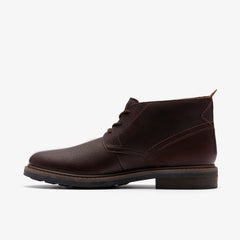 Newford Mid Waterproof Brown Warmlined Leather | Clarks Discount