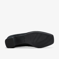 Fernie Court Black Suede | Clarks