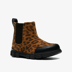 Evyn Chelsea Toddler Leopard Print | Clarks Discount