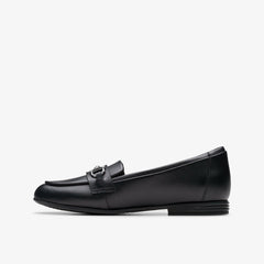 Finja Loafer Older Black Leather | Clarks