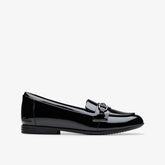 Finja Loafer Older Black Patent | Clarks US