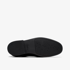 Jonwin Wing Youth Black Leather | Clarks For Sale