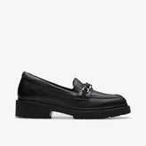 Eris Edge Youth Black Leather | Clarks Sale