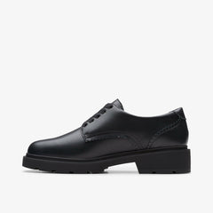 Eris Pure Youth Black Leather | Clarks