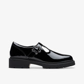Eris Hope Youth Black Patent | Clarks Sale