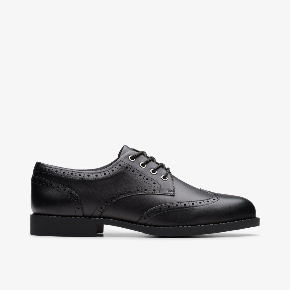 Tapa Pure Youth Black Leather | Clarks