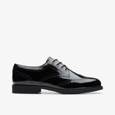 Tapa Pure Youth Black Patent | Clarks Discount