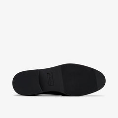 Tapa Edge Youth Black Leather | Clarks Sale