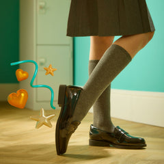 Tapa Edge Youth Black Patent | Clarks Onsale