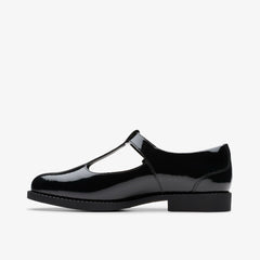 Tapa Hope Youth Black Patent | Clarks Sale