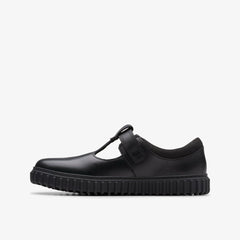 Cove Hope Kid Black Leather | Clarks Sale