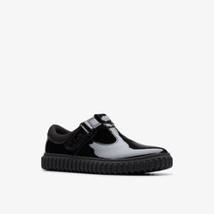 Cove Hope Kid Black Patent | Clarks Discount