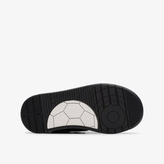 Laser Cross Kid Black Leather | Clarks