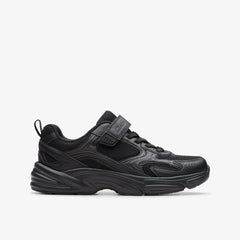 Crafton Move Kid Black | Clarks