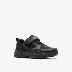 Crafton Move Kid Black | Clarks