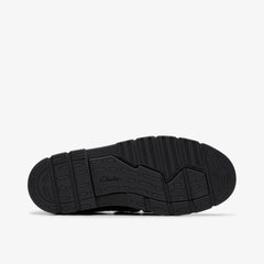Lorcam Jane Youth Black Leather | Clarks Sale