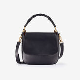 Twist Midi Black Leather | Clarks