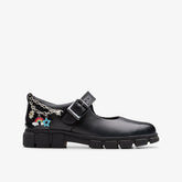 Evyn Pure Kid Black Leather | Clarks For Sale