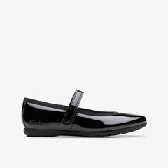 Dance Wish Kid Black Patent | Clarks Discount