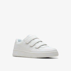 Canyon Sky Youth White/White | Clarks