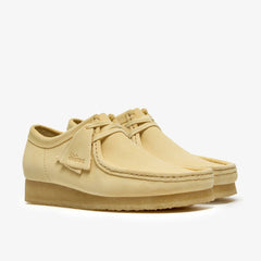 Wallabee Pale Yellow Suede | Clarks US