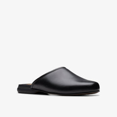 Harston Mule Black Leather | Clarks Discount