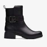 Hearth Buckle Black Leather | Clarks Discount