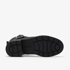 Hearth Buckle Black Leather | Clarks Discount