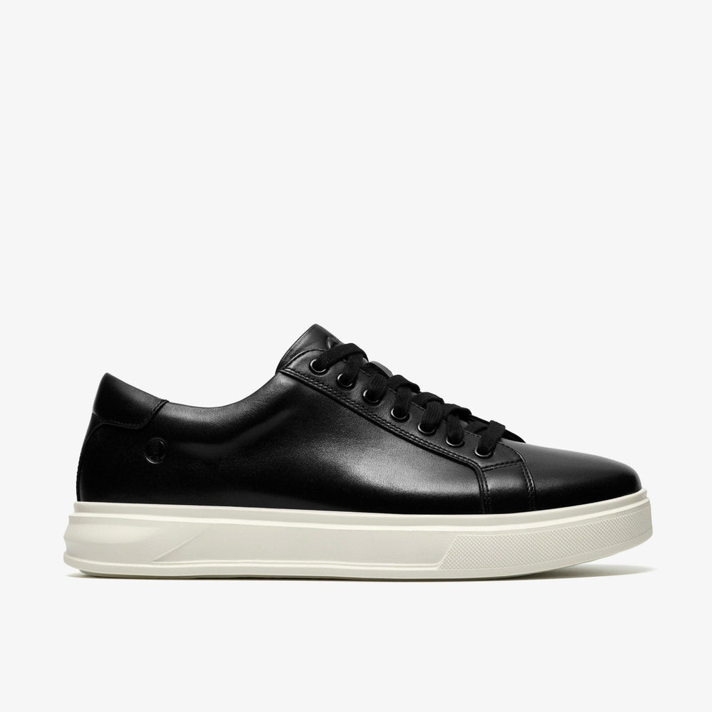 Goswell Tie Black Leather | Clarks For Sale