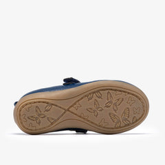 Charm Bow Toddler Navy Patent | Clarks Onsale
