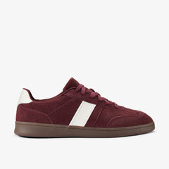 Seco Speed Burgundy Suede | Clarks Sale
