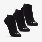 Ankle Socks 3 Pack Size 2-8 Black Black | Clarks Sale