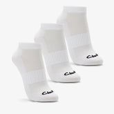 Sports Ankle Socks 3 Pack Size 2-8 White | Clarks For Sale