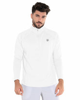 K-Swiss 1/4 ZIP L/S Malibu | Men T-Shirts & Tops