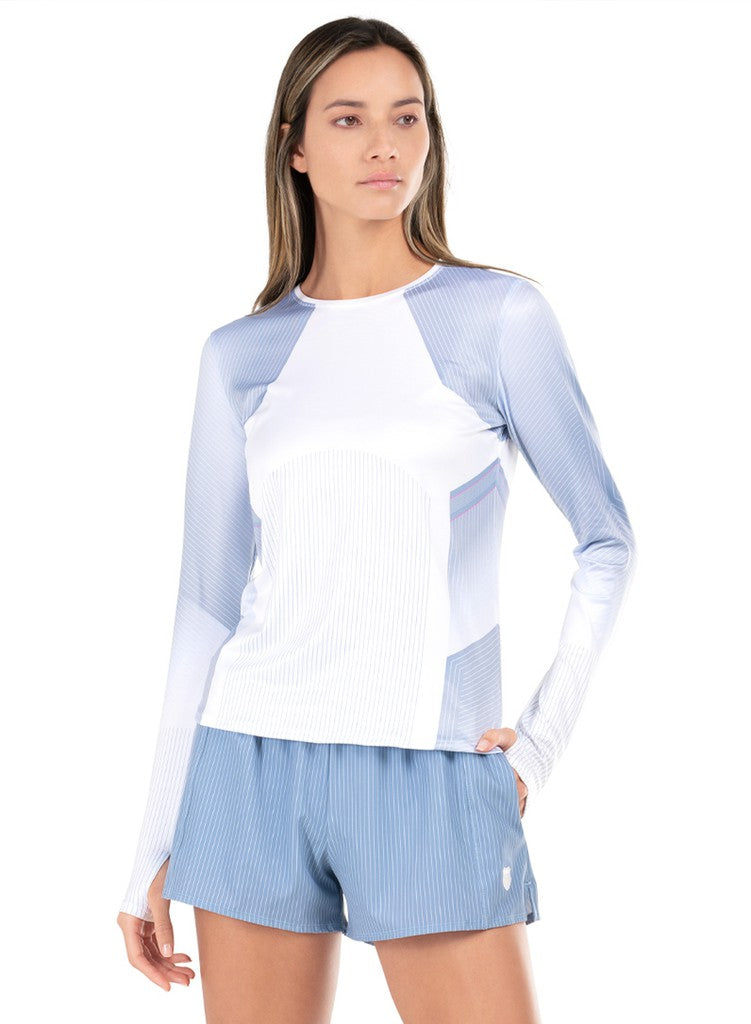 K-Swiss ACCELERATE L/S Glacier | Women Tennis & Pickleball