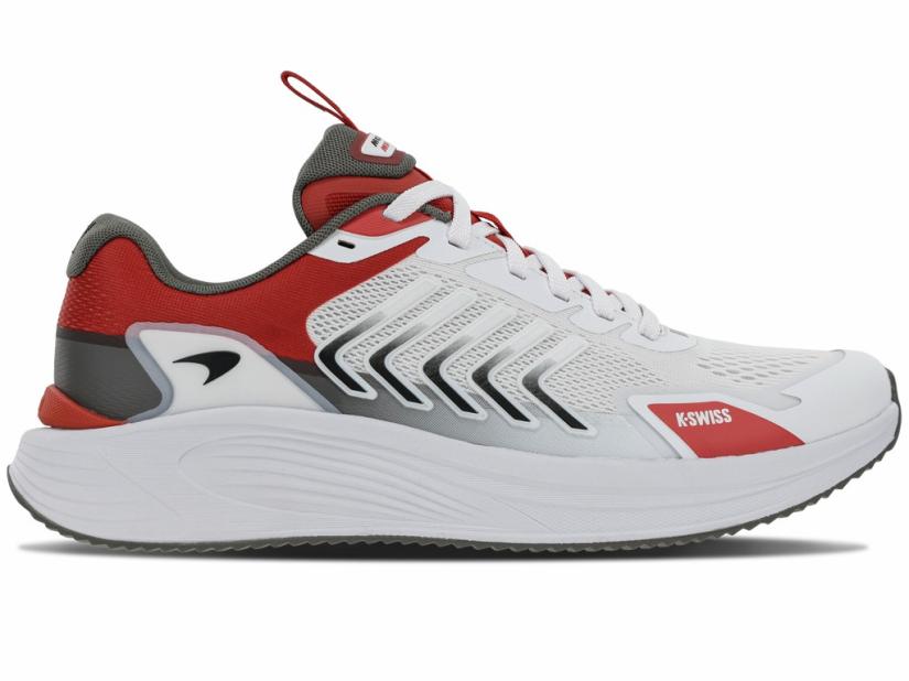 K-Swiss AERO-ACTIVE X MCLAREN White/aurora Red | Women Lifestyle