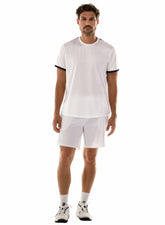 K-Swiss ASCENDOR STRIPE S/S Peacoat | Men T-Shirts & Tops