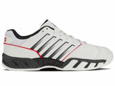 K-Swiss BIGSHOT LIGHT 4 Bright White/stretch Limo/high Risk Red | Men Tennis