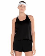 K-Swiss BRALETTE TANK Black | Women Tennis & Pickleball