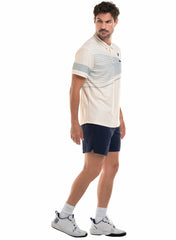 K-Swiss CAPRI WAVE POLO S/S Star White | Men Tennis & Pickleball