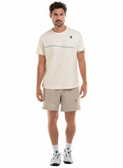 K-Swiss CAPRI WAVE T-SHIRT S/S Star White | Men Tennis