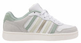 K-Swiss COURT PALISADES White-canary Green-frosty Green-champagne Gold | Kids Teens (8-16 Years)