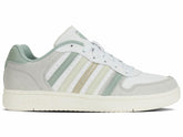 K-Swiss COURT PALISADES White/canary Green/frosty Green/champagne Gold | Women Lifestyle