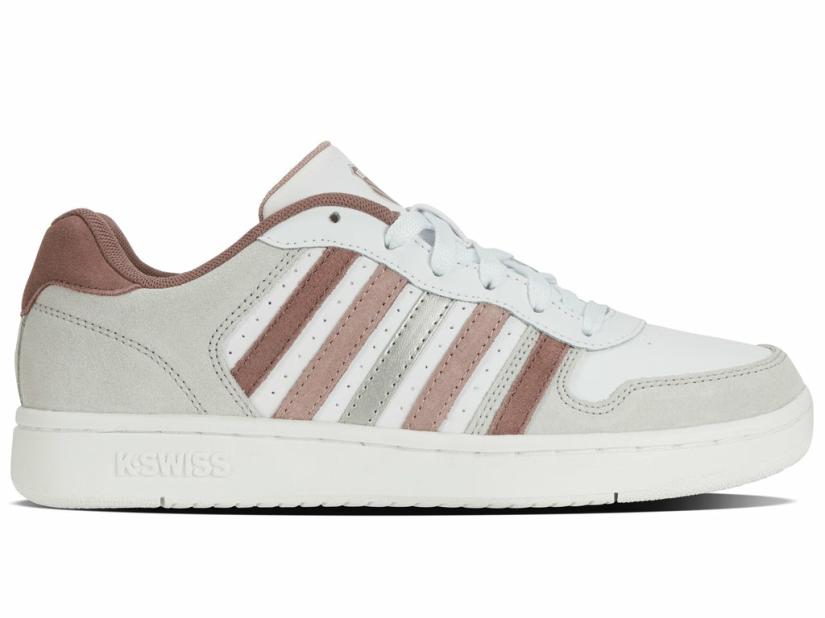 K-Swiss COURT PALISADES White/fawn/antler/silver | Women Lifestyle