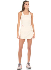 K-Swiss CROSS COURT TANK Cream | Women Tennis & Pickleball