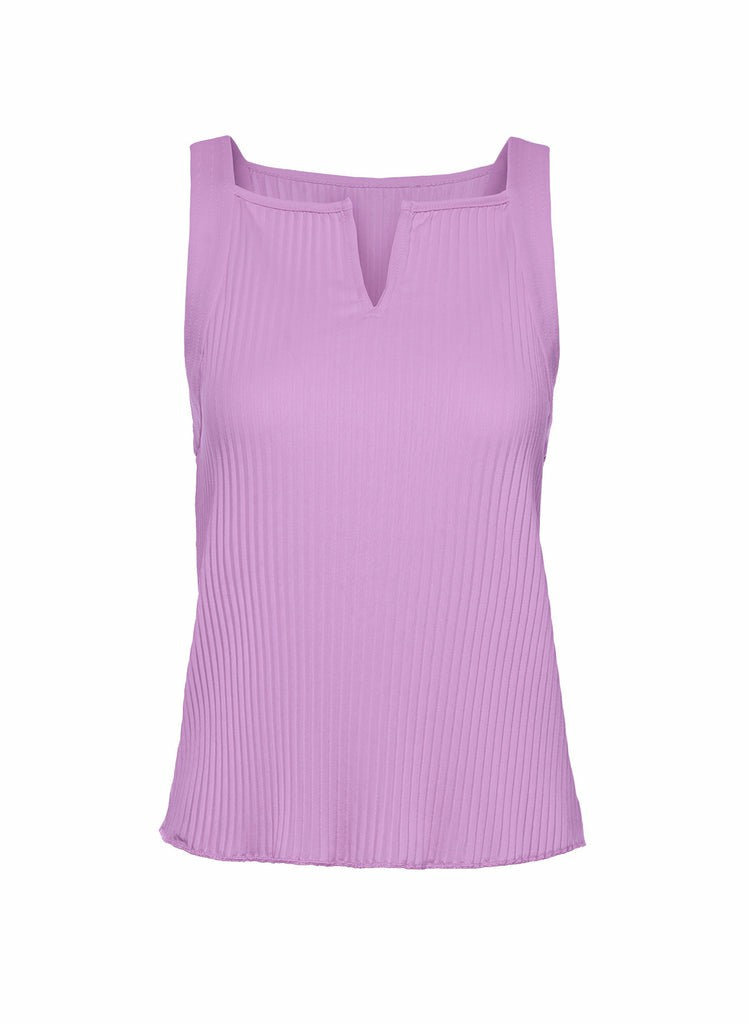 K-Swiss DEEP V PLEATED TANK Amethyst | Women Tennis & Pickleball