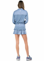 K-Swiss DIAMOND 1/4 ZIP L/S Infinity | Women Tennis