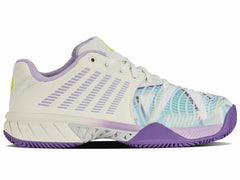 K-Swiss EXPRESS LIGHT 3 PADEL Snow White/purple Heart/evening Primrose | Women Padel