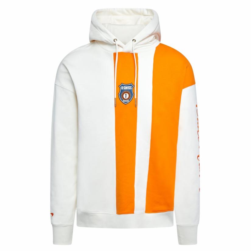 K-Swiss HERITAGE MCLAREN X K-SWISS HOODIE White | Men Tennis & Pickleball