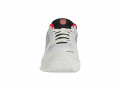 K-Swiss HYPERCOURT EXPRESS 2-2E Bright White/stretch Limo/high Risk Red | Men Wide Shoes